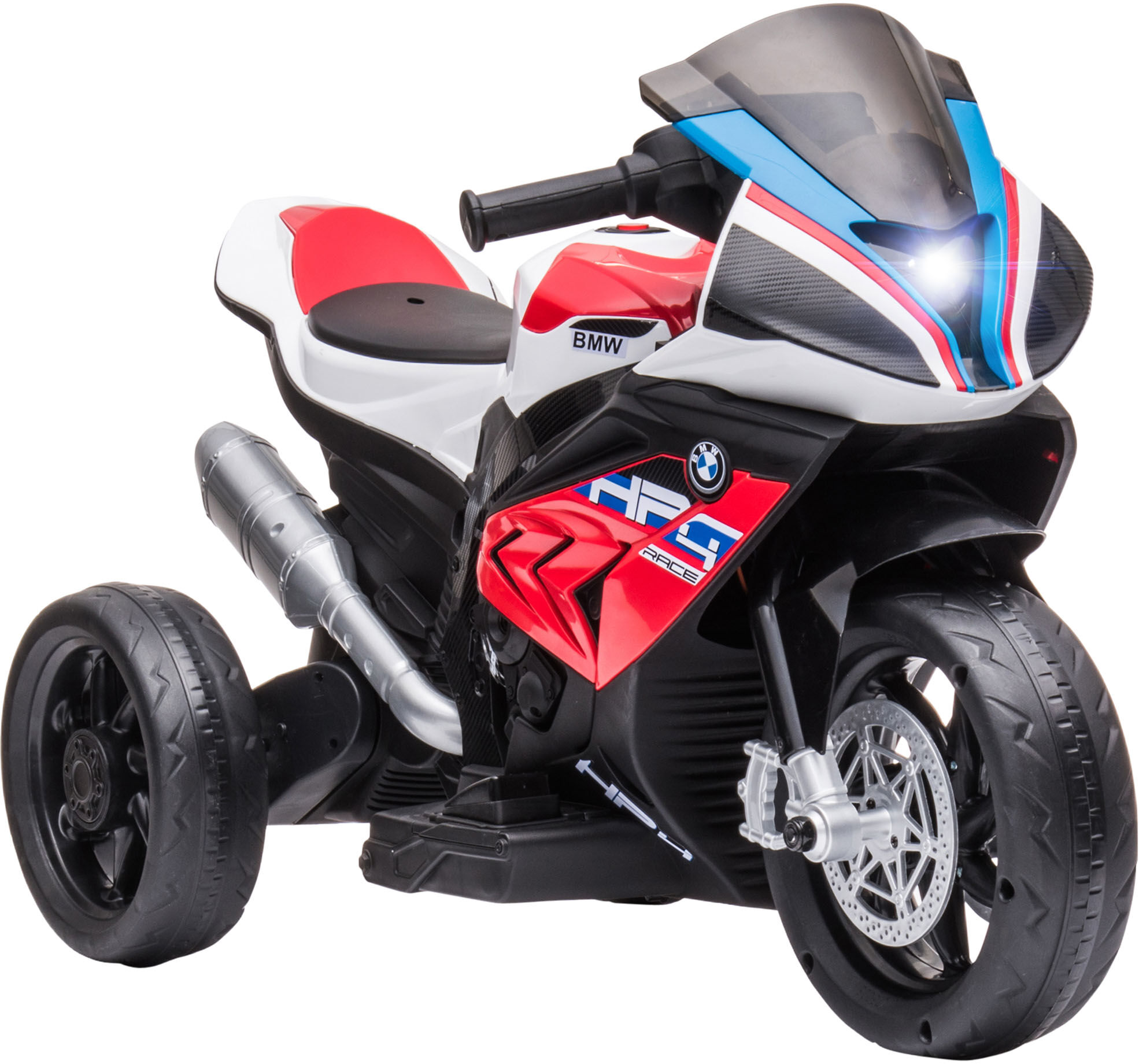 Aosom BMW HP4 Licensed 6V Kids Electric Motorbike, Off-Road Mini Motorcycle, Battery-Powered Ride-On Toy, Red for Children   Aosom.com