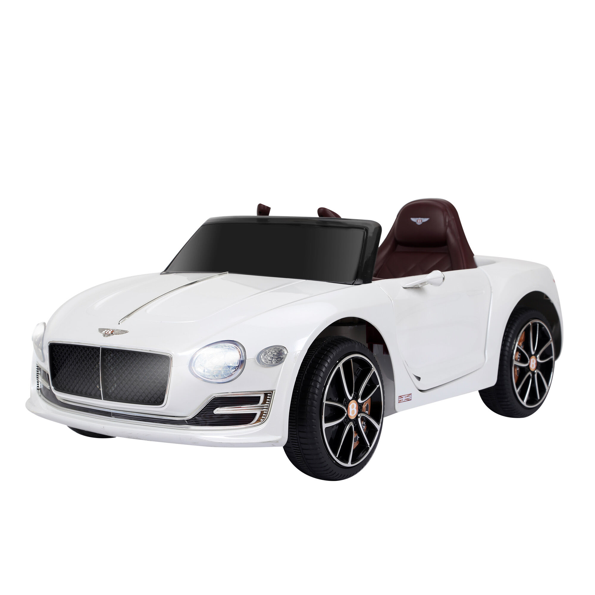 Aosom Licensed Bentley GT 12V Electric Kids Ride On Car Toy with Parent Remote Control White   Aosom.com