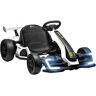 Aosom 24V 7.5 MPH Electric Go Kart with Adjustable Seat, Children Playing Pedal Kart Toy, Slow Start, White