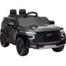 Aosom Licensed Chevrolet TAHOE Electric Car for Kids with Remote Control, 12V Battery Powered Ride On Car with 2 Speeds for 3-6 Years Old, Black