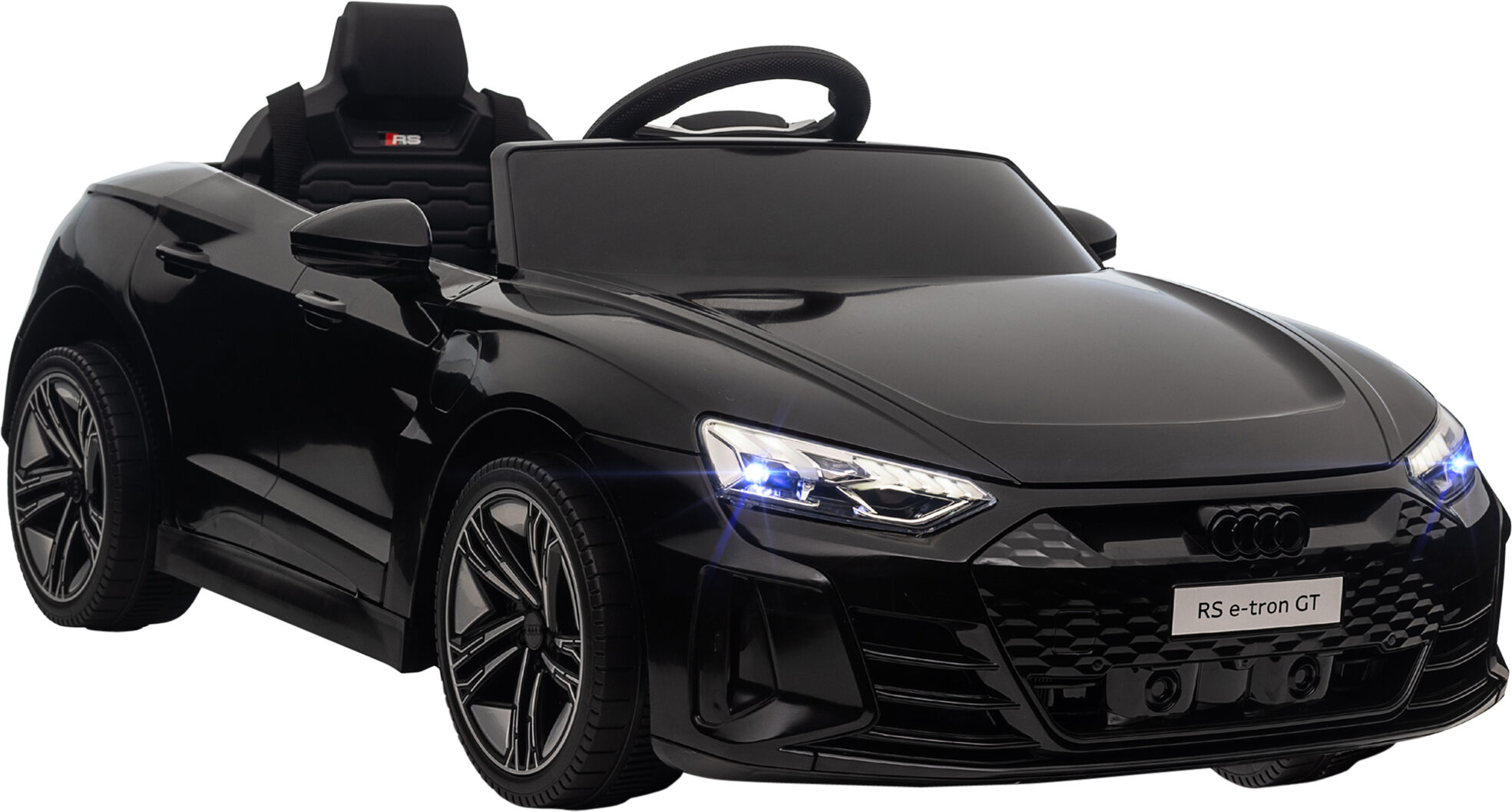 Aosom Black Kids Ride-On Car with Remote Control, 12V Electric Toy Car, 3.1 MPH, Suspension, Horn Honking for Ages 3-5   Aosom.com