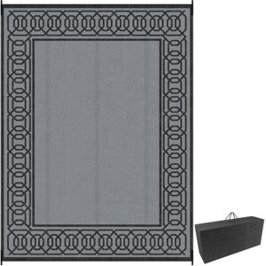 Outsunny 9' x 12' RV Mat, Outdoor Patio Rug / Large Camping Carpet with Carrying Bag, Waterproof Plastic Straw, Design for Backyard Outsunny 9' x 12' RV Mat, Outdoor Patio Rug / Large Camping Carpet with Carrying Bag, Waterproof Plastic Straw, Design for Backyard