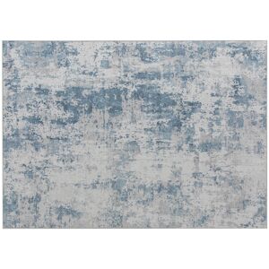 HOMCOM Area Rug 5x7, Machine Washable Rug, Non-Slip Modern Abstract Floor Carpet for Living Room, Bedroom, Dining Room, Blue HOMCOM Area Rug 5x7, Machine Washable Rug, Non-Slip Modern Abstract Floor Carpet for Living Room, Bedroom, Dining Room, Blue