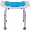 Homcom 6-Level Adjustable Bath Stool Shower Chair Non-Slip Design For The Pregnant Old Injured w/ Shower Hole