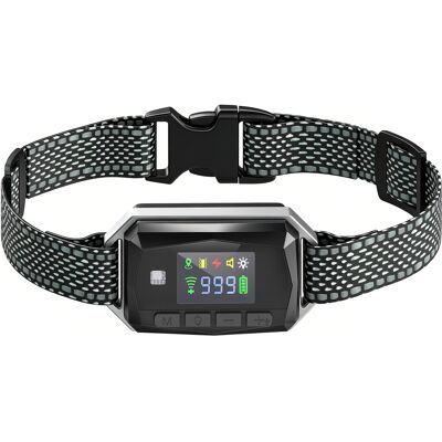 PawHut GPS Dog Training Collar IP67 Waterproof E Collar Remote Rechargeable Black PawHut GPS Dog Training Collar IP67 Waterproof E Collar Remote Rechargeable Black