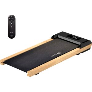 Soozier 2.5HP Walking Pad, Wood Under Desk Treadmill with Remote Control, Transport Wheels and LED Display for Home Gym Office Soozier 2.5HP Walking Pad, Wood Under Desk Treadmill with Remote Control, Transport Wheels and LED Display for Home Gym Office