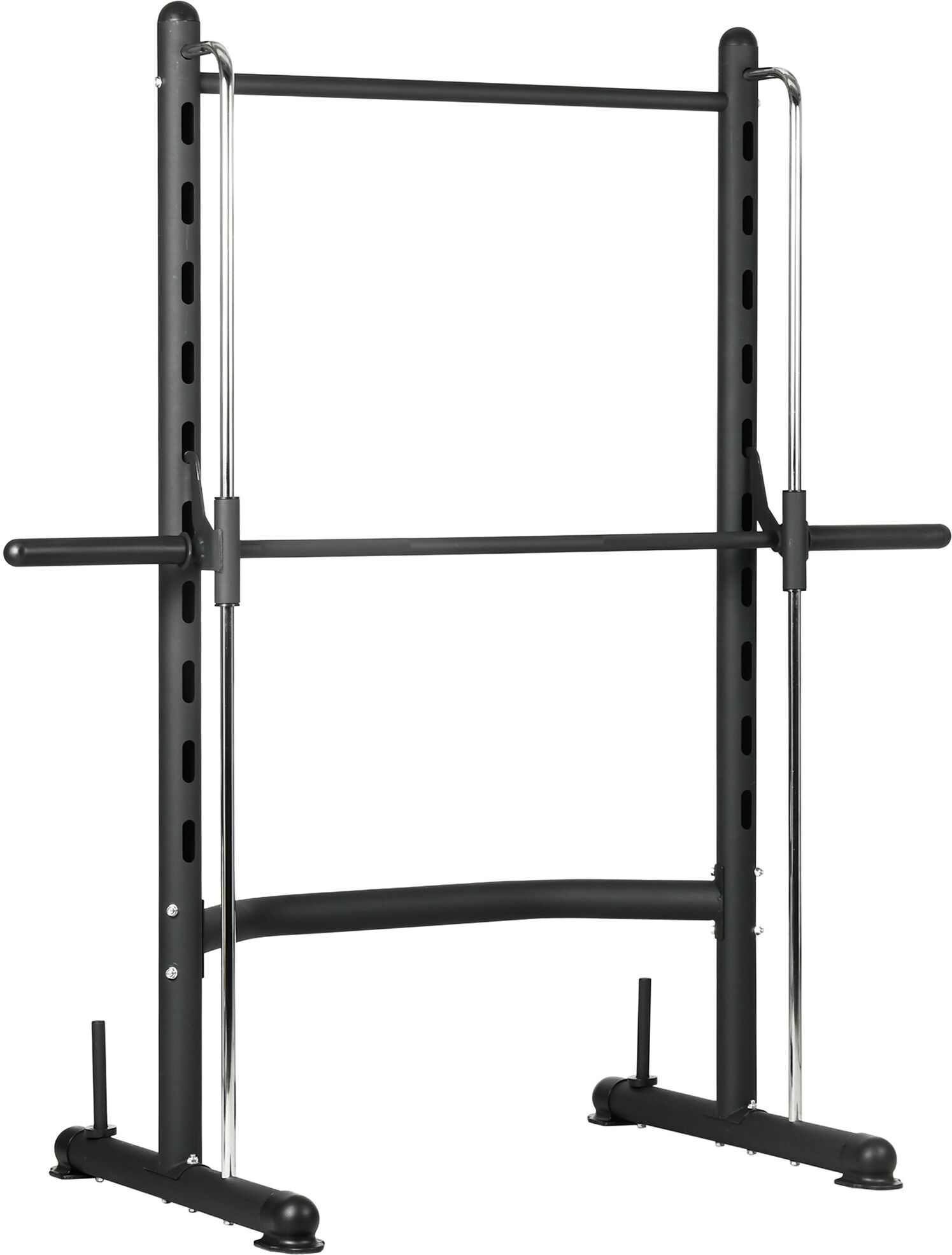 Soozier Squat Rack with Pull Up Bar Adjustable Weight Lifting Home Gym   Aosom.com