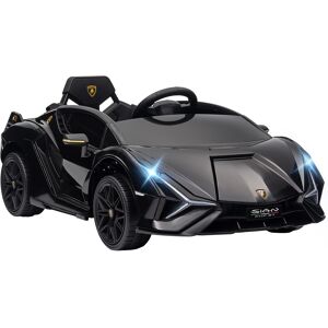 Aosom 12V Lamborghini SIAN Licensed Electric Car for kids with Remote Control, Horn, Music, & Headlights, Black Aosom.com Aosom 12V Lamborghini SIAN Licensed Electric Car for kids with Remote Control, Horn, Music, & Headlights, Black Aosom.com