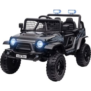 Qaba 12V Ride on Car, Ride on Truck w/ Remote, 4 Suspension Wheels, 3 MPH Max Speeds, Music, Horn, Lights, Black Aosom.com Qaba 12V Ride on Car, Ride on Truck w/ Remote, 4 Suspension Wheels, 3 MPH Max Speeds, Music, Horn, Lights, Black Aosom.com