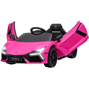 Qaba Lamborghini Revuelto Licensed 12V Kids Ride on Car Electric Car w/ Hydraulic Doors, Remote, Training Wheels, Pink Aosom.com Qaba Lamborghini Revuelto Licensed 12V Kids Ride on Car Electric Car w/ Hydraulic Doors, Remote, Training Wheels, Pink Aosom.com