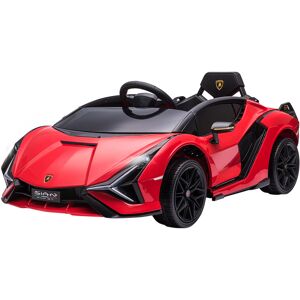 Aosom 12V Lamborghini SIAN Licensed Electric Car for kids with Remote Control, Horn, Music, & Headlights, Red Aosom.com Aosom 12V Lamborghini SIAN Licensed Electric Car for kids with Remote Control, Horn, Music, & Headlights, Red Aosom.com