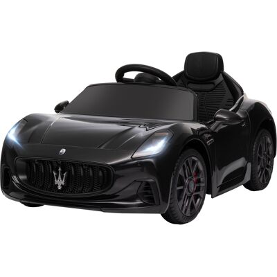 Qaba Maserati Gran Turismo Licensed 12V Kids Electric Car w/ Remote Control, Soft Start, LED Lights, Music, Horn, Black Aosom.com Qaba Maserati Gran Turismo Licensed 12V Kids Electric Car w/ Remote Control, Soft Start, LED Lights, Music, Horn, Black Aosom.com