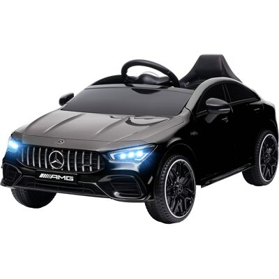 Qaba Mercedes-Benz AMG Licensed 12V Kids Ride on Car with Remote Control, Rear Suspension, LED Lights, Music, Black Aosom.com Qaba Mercedes-Benz AMG Licensed 12V Kids Ride on Car with Remote Control, Rear Suspension, LED Lights, Music, Black Aosom.com