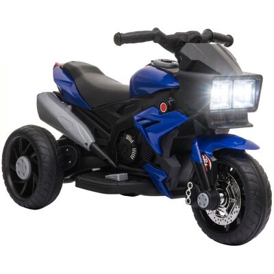 Aosom Electric Motorbike for Kids 6V Ride-On Motorcycle Toy with Music Horn Headlights Blue Aosom.com Aosom Electric Motorbike for Kids 6V Ride-On Motorcycle Toy with Music Horn Headlights Blue Aosom.com