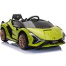 Aosom Lamborghini Ride On Car for Kids 12V Electric with Remote Control Music and Headlights Green   Aosom.com