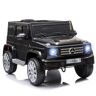 Aosom Mercedes Benz G500 Kids 12V Electric Ride On Car with Remote Control Music Suspension Wheels for Ages 3-8 Black   Aosom.com