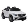 Aosom 12V Kids Ride-On Electric Toy Car Licensed Mercedes-Benz with Remote Control 2 Speeds MP3 Light Horn Suspension White   Aosom.com Fun Toys
