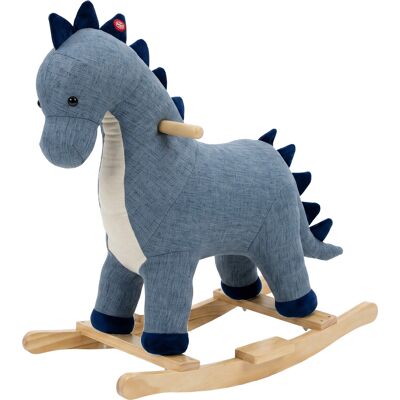 Qaba Baby Rocking Horse, Dinosaur Kids Ride on Horse with Realistic Sound, Interactive Toy for Toddlers 12-36 Months Qaba Baby Rocking Horse, Dinosaur Kids Ride on Horse with Realistic Sound, Interactive Toy for Toddlers 12-36 Months