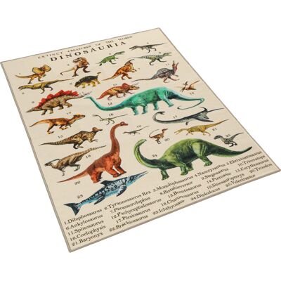 Qaba Large Play Mat 6.6' x 4.9', Crawling Mat for Toddlers, Living Room and Bedroom with Dinosaur Pattern, Khaki Qaba Large Play Mat 6.6' x 4.9', Crawling Mat for Toddlers, Living Room and Bedroom with Dinosaur Pattern, Khaki