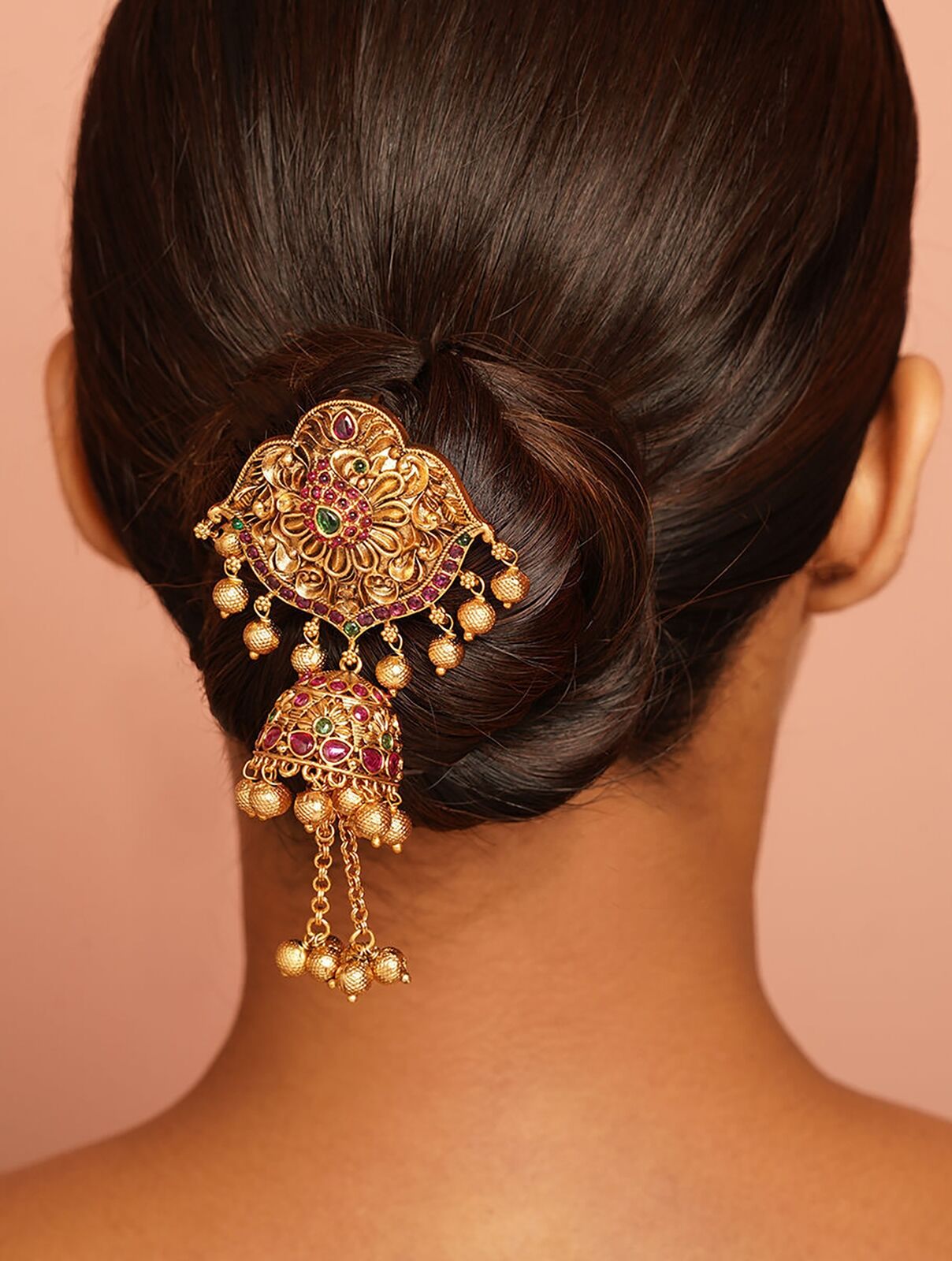 Jaypore Women Antique Gold Hair Accessories