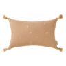 Nobodinoz Stories rectangular cushion in organic cotton Blush one size unisex