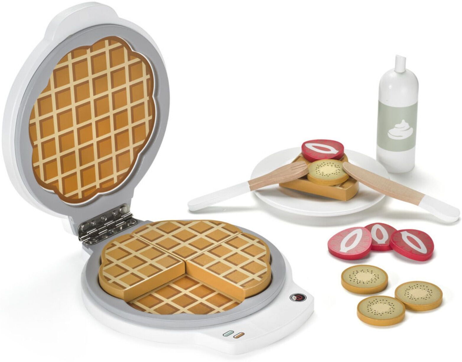 Kid's Concept Wooden waffle set Multicoloured one size unisex