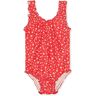 Konges Sløjd Recycled Polyester One-Piece Swimsuit Red 9 months Girl