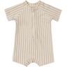 Quincy Mae Striped UV protection suit Green 0/3 months Boy