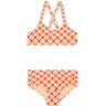 Beachlife 2 Piece Shells Swimsuit Red 2/4 years Girl