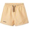 Liewood Duke Seersucker Swim Shorts Mustard 18 months Boy