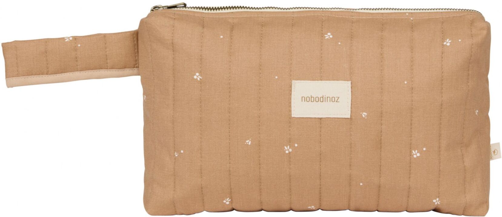 Nobodinoz Stories organic cotton toiletry bag Blush one size unisex