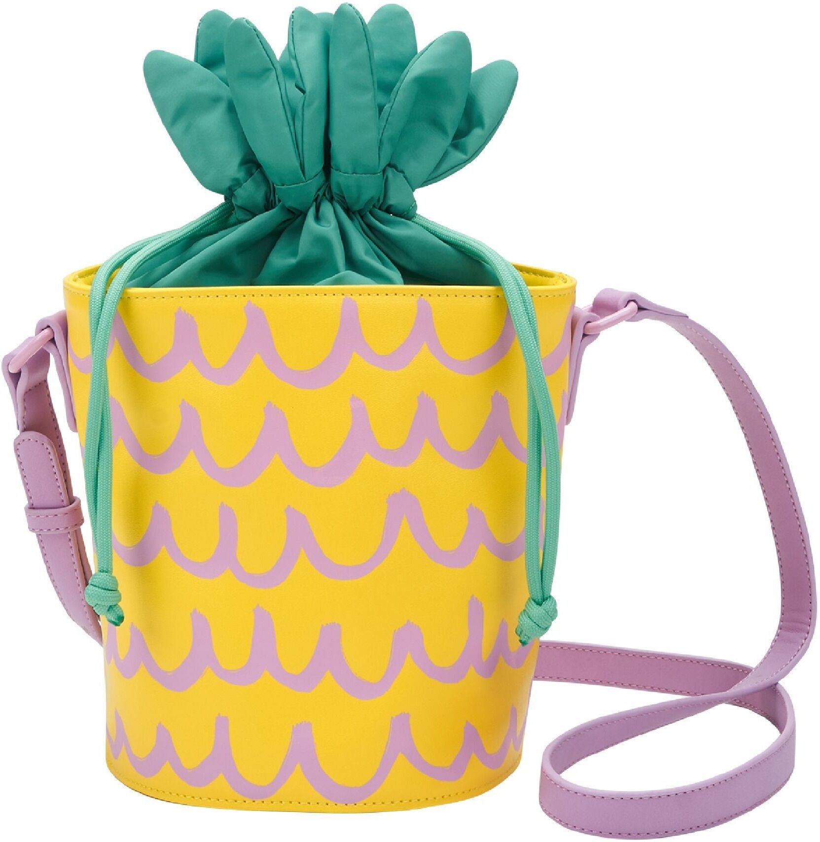 Stella McCartney Kids Pineapple Seal Bag Yellow one size Girl