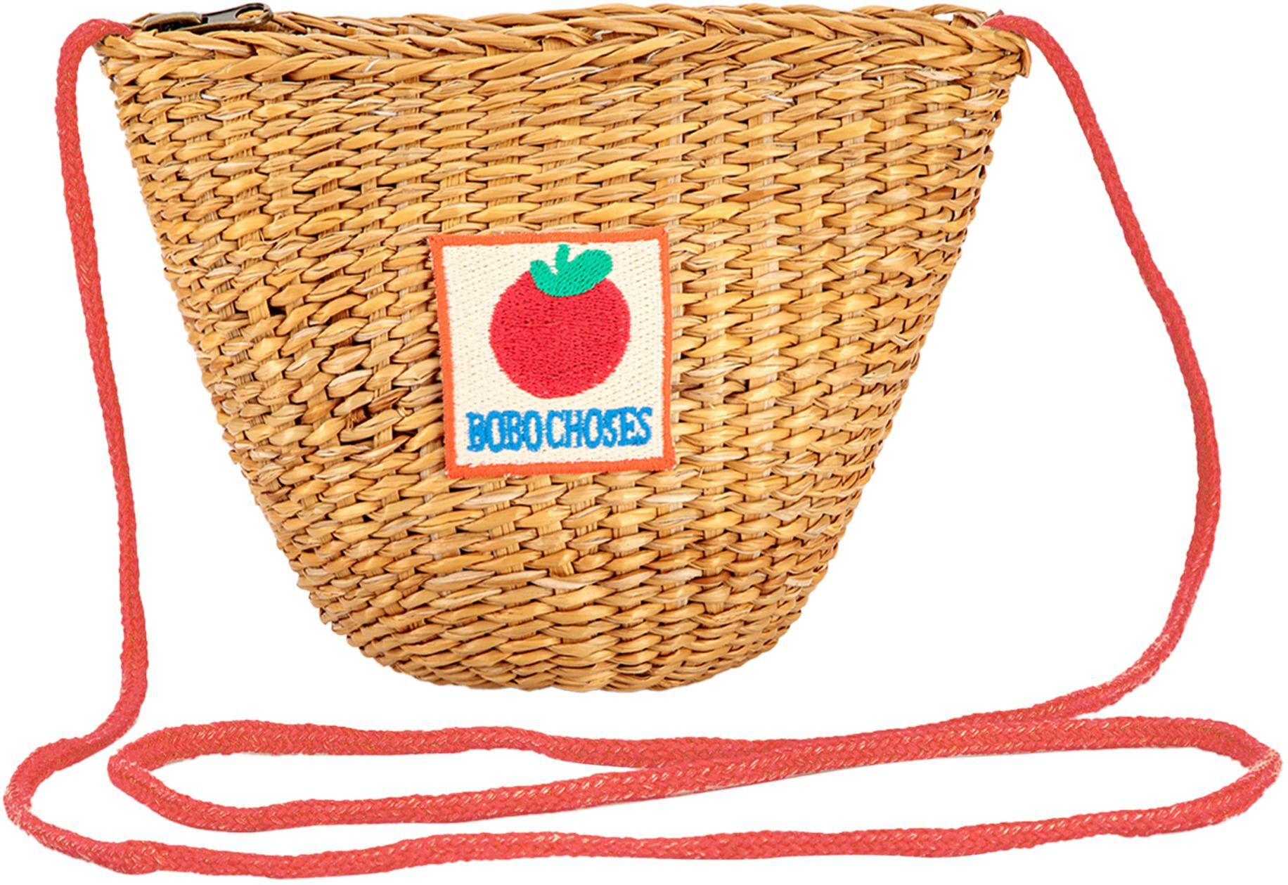 Bobo Choses Tomato Raffia Handbag Beige one size Girl