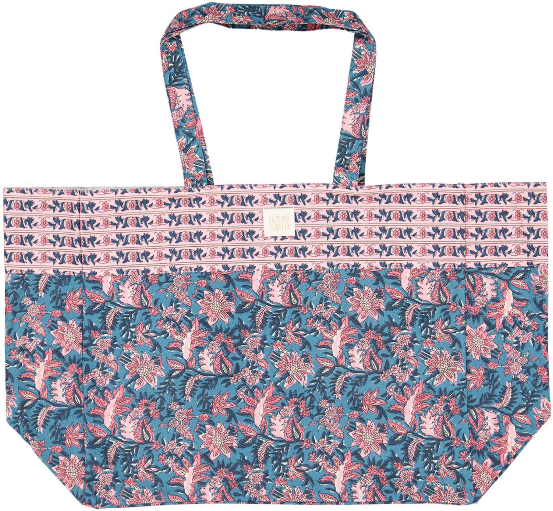 Louise Misha Tote Bag Beverly Organic Cotton - Women's Collection Peacock blue S Women