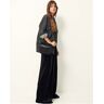 Sessùn Divine Velvet Bag Recycled Fibres Black one size Women