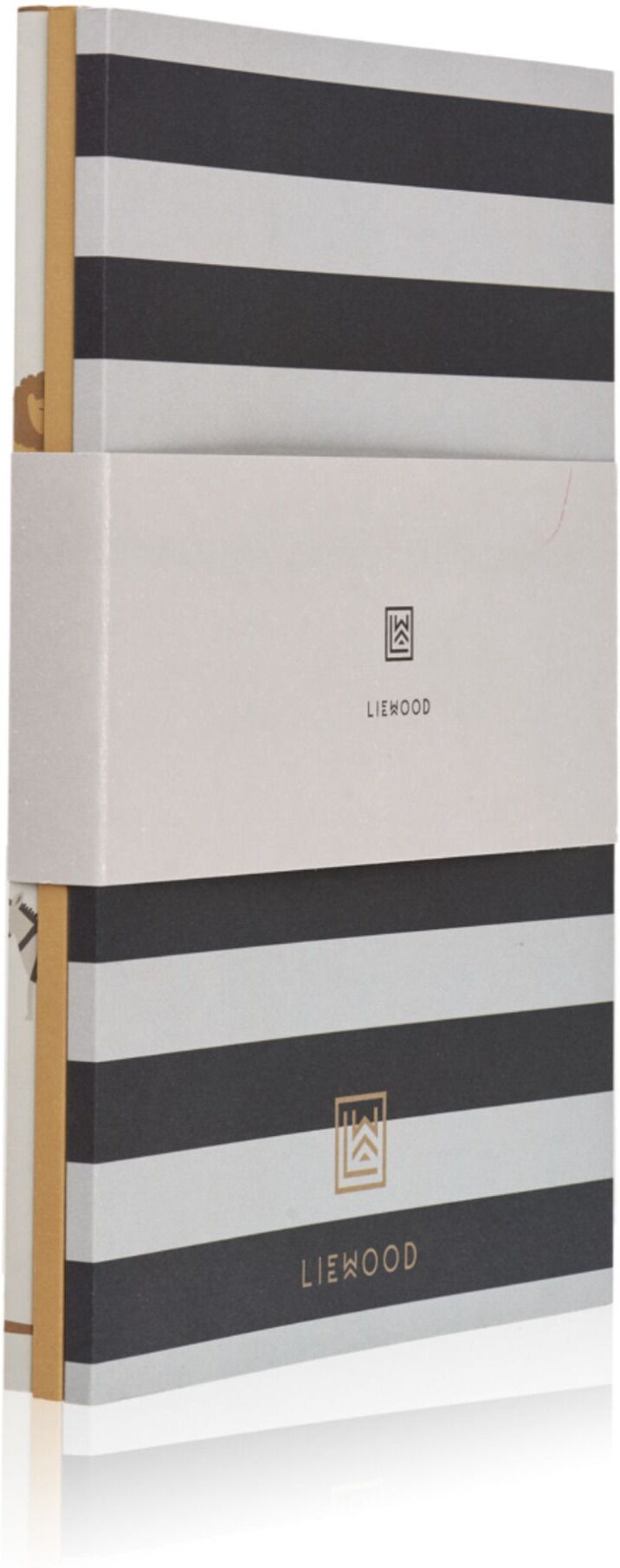 Liewood A5 Sidney Notebooks - Set of 3 All together/Stripe mix one size unisex