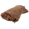 Maison de Vacances Fringed cashmere throw Havana 150x200 unisex