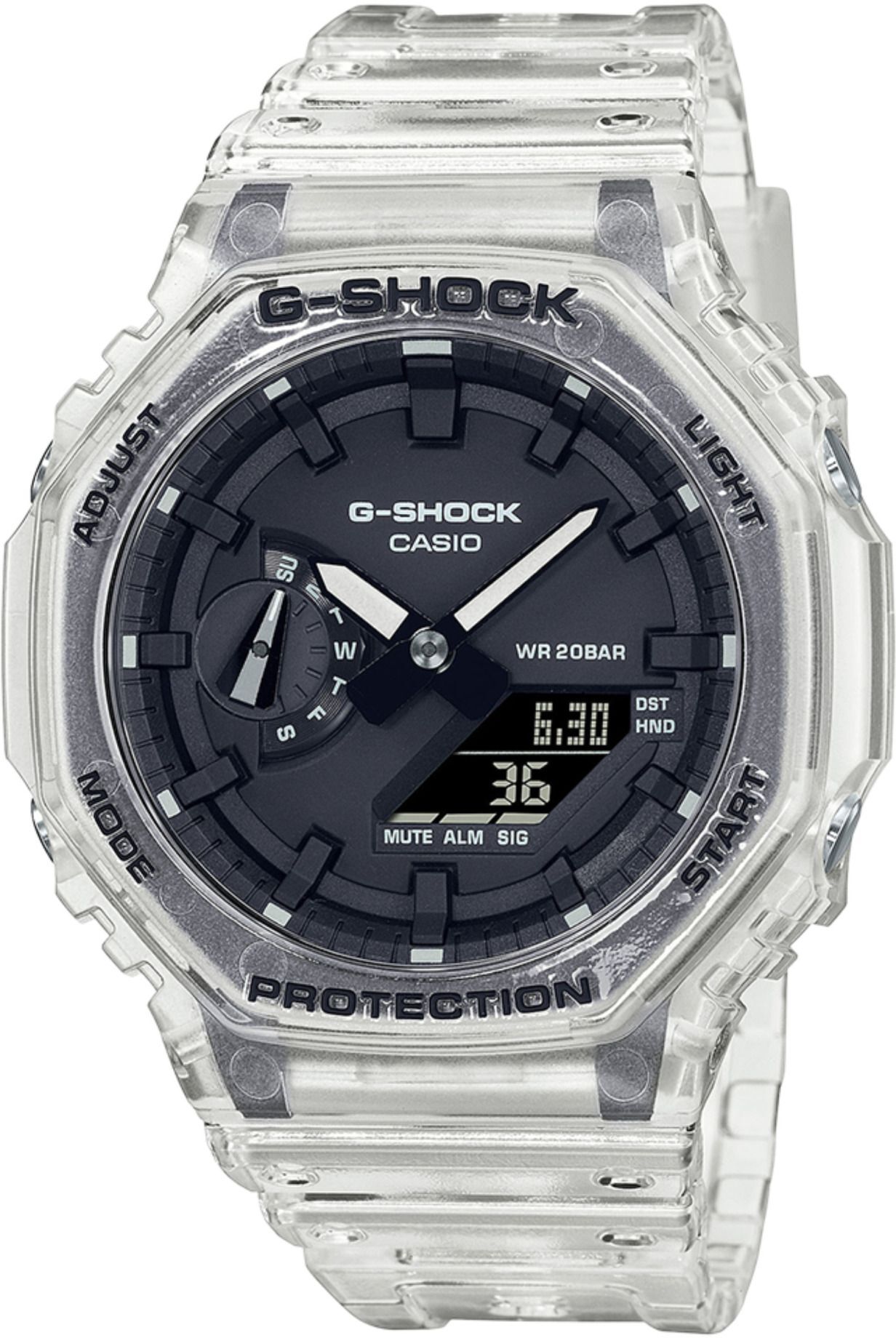 G-Shock Watch GA-2100 Transparent one size Man