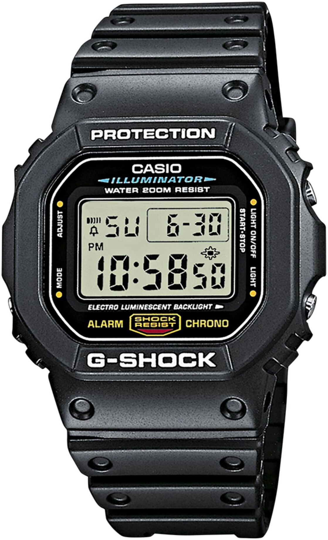 G-Shock 5600 Watch Black one size Man