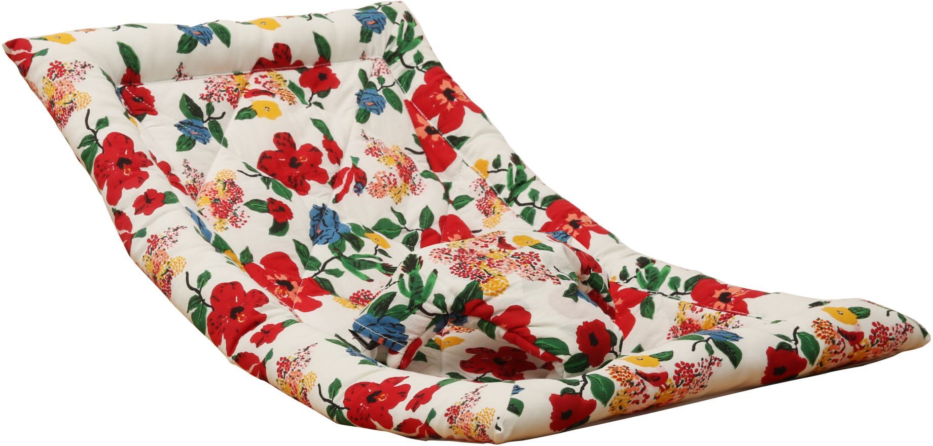 Charlie Crane Levo Baby Bouncer Hibiscus Cushion Multicoloured one size unisex