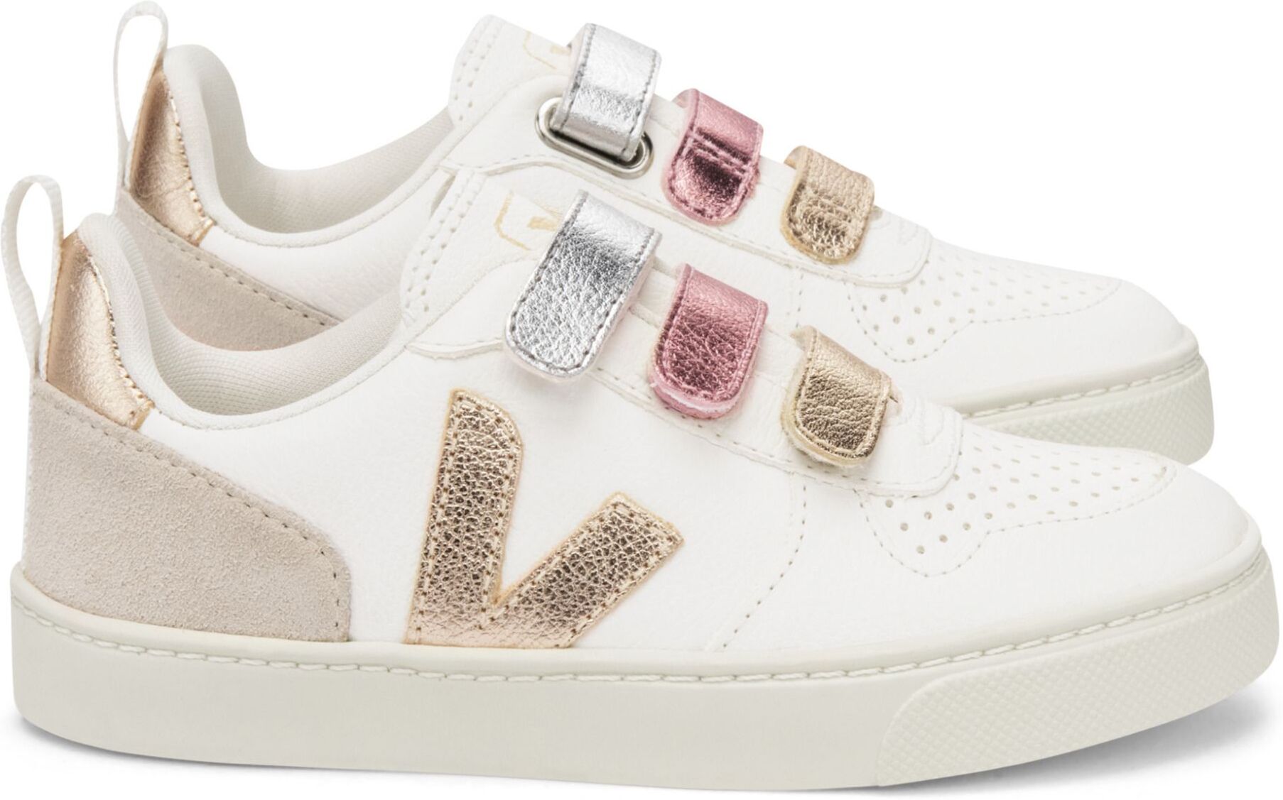 Veja V-10 Velcro Sneakers Gold 22EU Girl