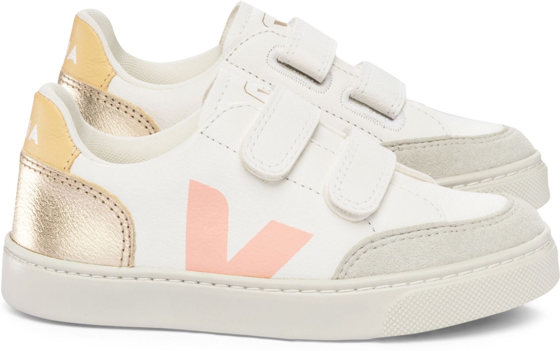 Veja V-12 Velcro Sneakers Gold 23EU Girl