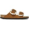 BIRKENSTOCK Arizona Leather Suede Sandals - Adult Collection Camel 37EU Women