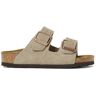 BIRKENSTOCK Arizona Suede Sandals Taupe brown 26EU Girl