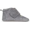 Konges Sløjd Mamour Embroidered Suede Slippers Grey 19EU Girl