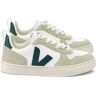 Veja V-10 Leather Lace-Up Sneakers Green 28EU Girl