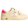 Golden Goose May School Laminated Scratch Sneakers Fuchsia 22EU Girl