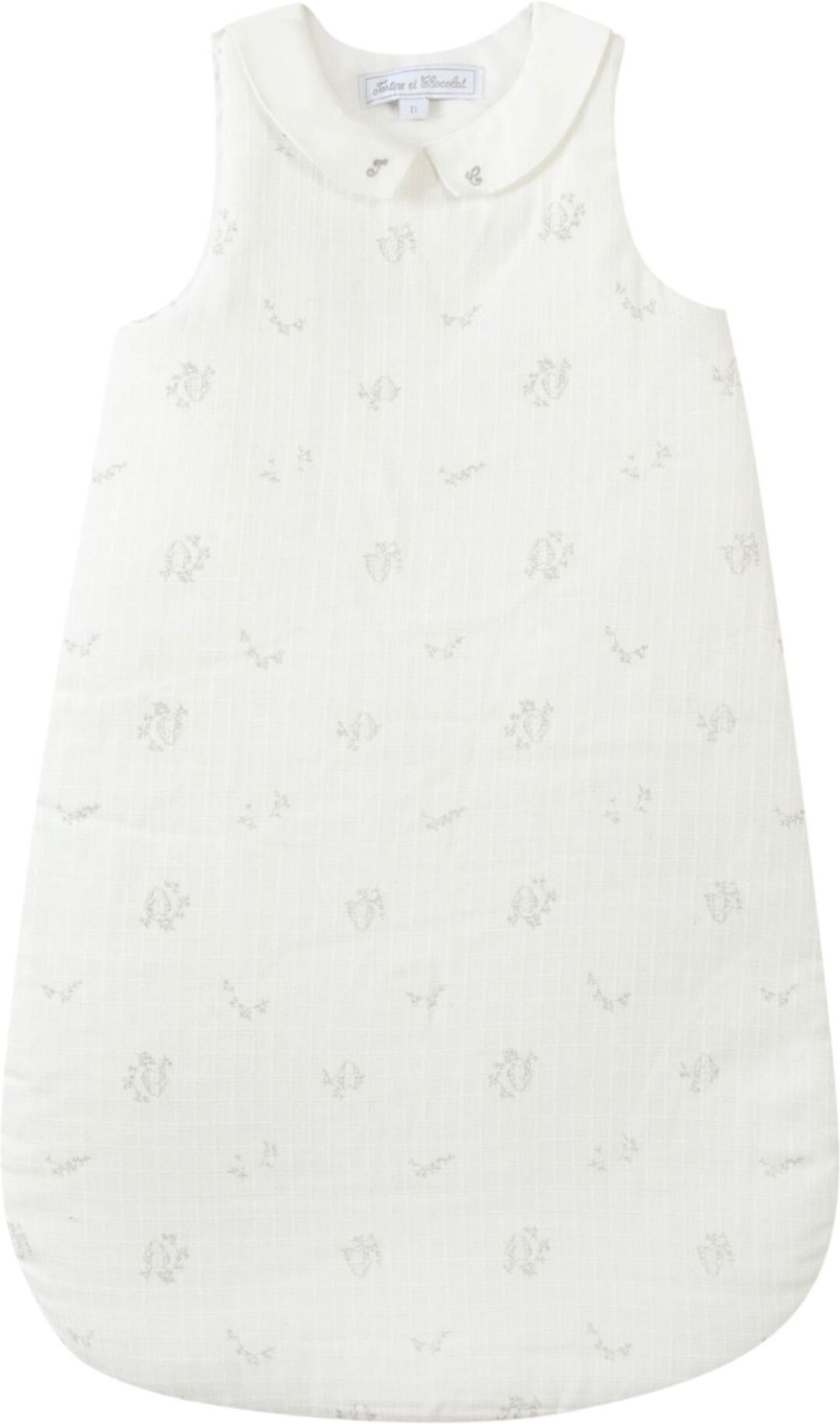 Tartine et Chocolat Petit Augustin Baby Sleeping Bag Ivory 3/9 months unisex