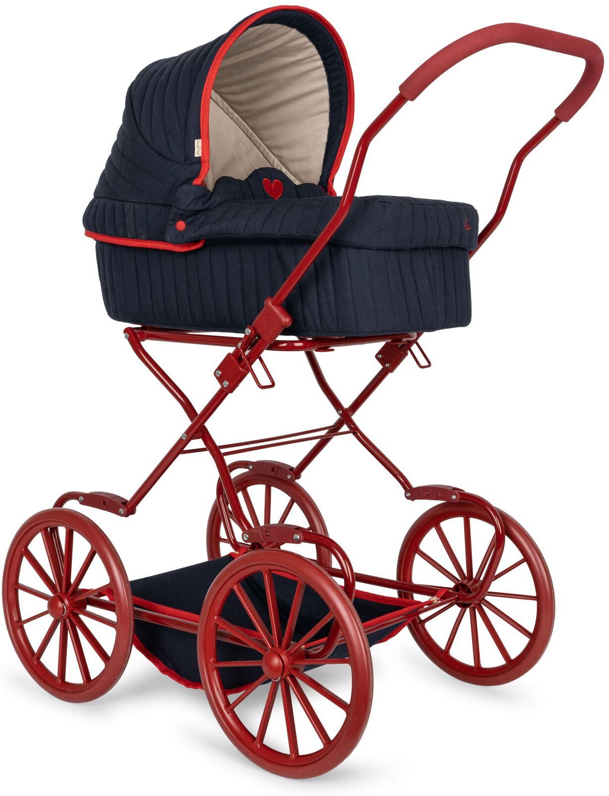 Konges Sløjd Doll's baby carriage Blue one size unisex