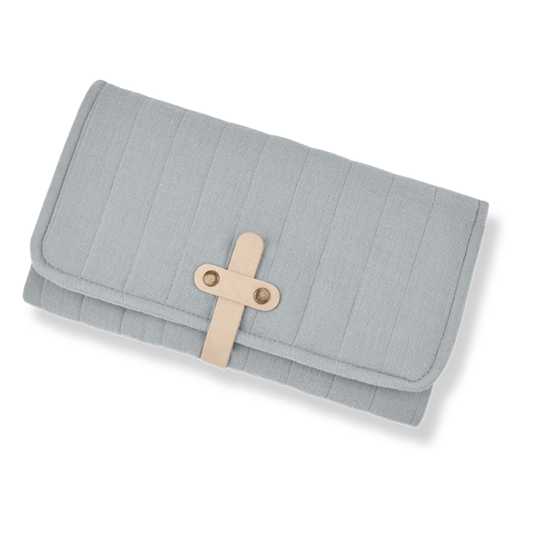 1+ in the family Mousseline Travel Changing Mat Gris galet one size unisex